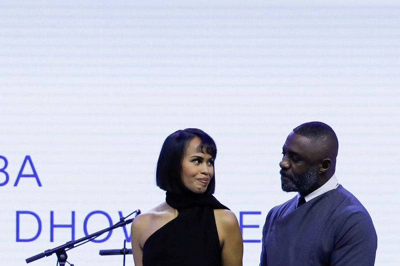 Davos 2023: Idris Elba calls for investment to help world's poor