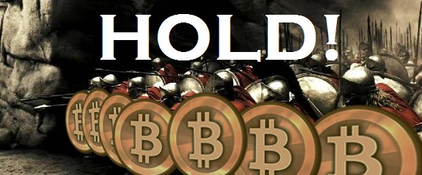 Hold bitcoin