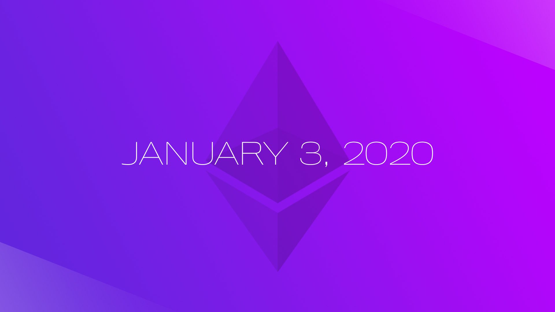 Phase 0 của Ethereum 2.0 sẽ chính thức được triển khai vào ngày 03/01/2020
