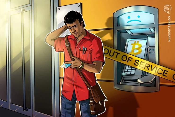 BTM Depot đóng cửa nhiều máy ATM bitcoin tại Mỹ (Nguồn: CoinTelegraph)