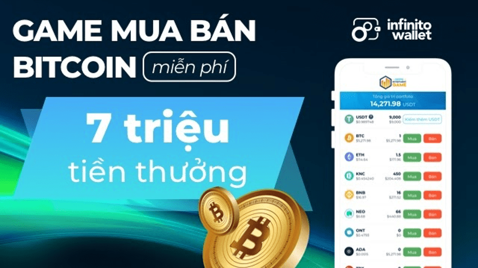 Game Đầu tư Crypto - Trải nghiệm giao dịch demo tiền số chân thật từ Ví Infinito