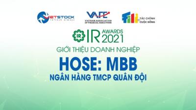 IR AWARDS 2021: Giới thiệu Ngân hàng TMCP Quân Đội (HOSE: MBB)