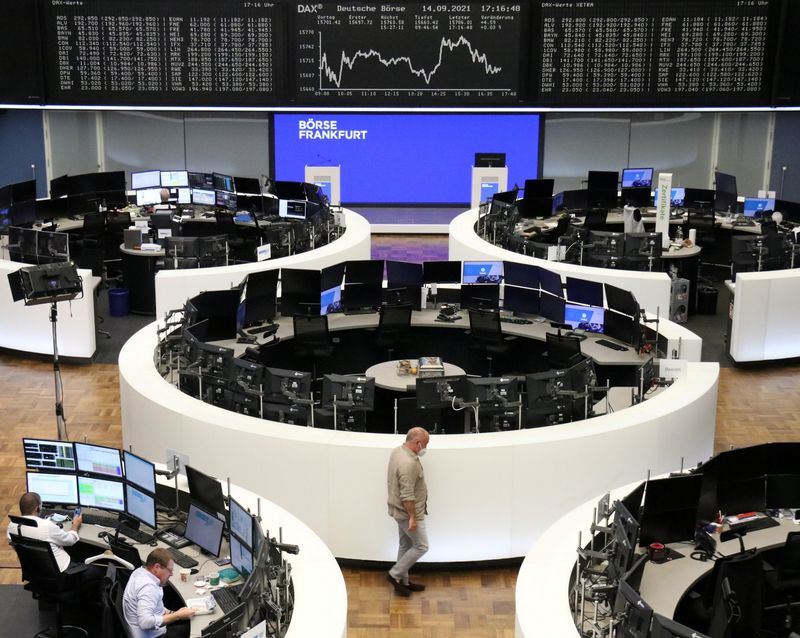 European stocks slip on weak China data, regulation worries