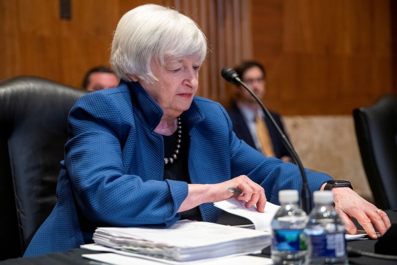 Yellen says Delta slowing recovery, urges Congress to raise U.S. debt limit-testimony