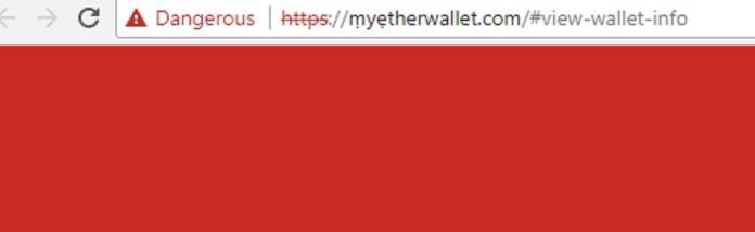 MyEtherWallet bị hack
