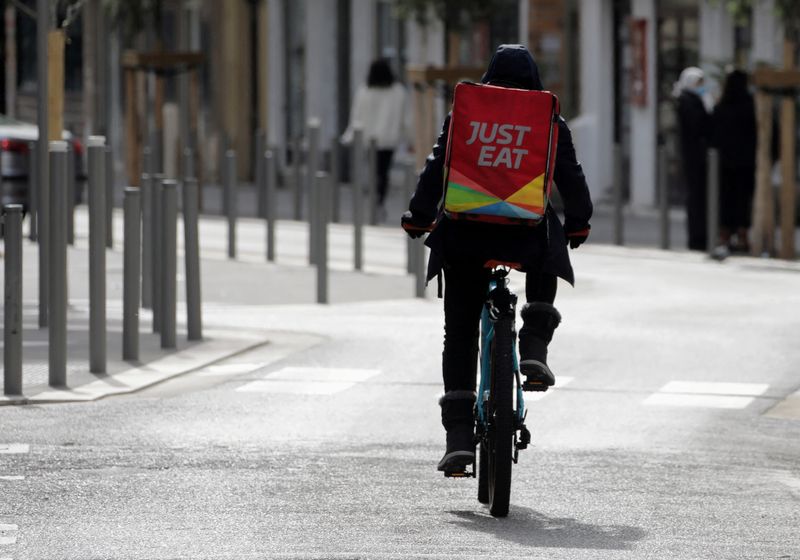Just Eat Takeaway says Q4 orders up 14%, repeats 2022 forecasts