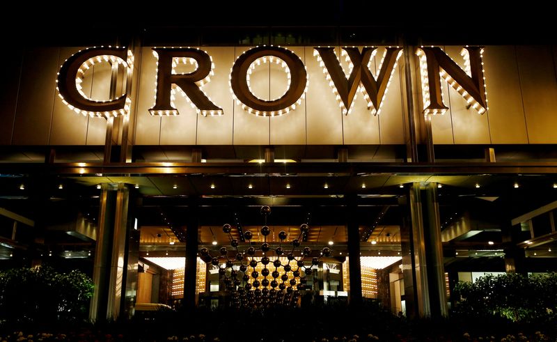 Crown Resorts says likely to back improved $6.5 billion Blackstone buyout offer